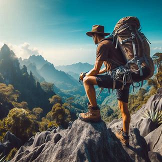 A person climbing. Imagen 3 de 4